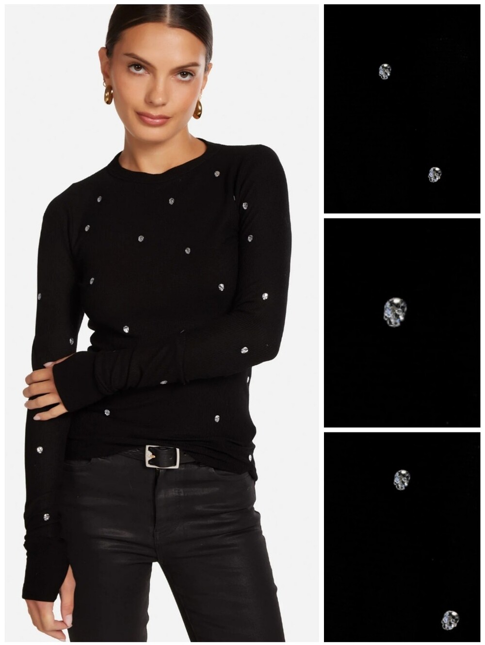 Lauren Moshi Thermal Crystal Skulls mckinley